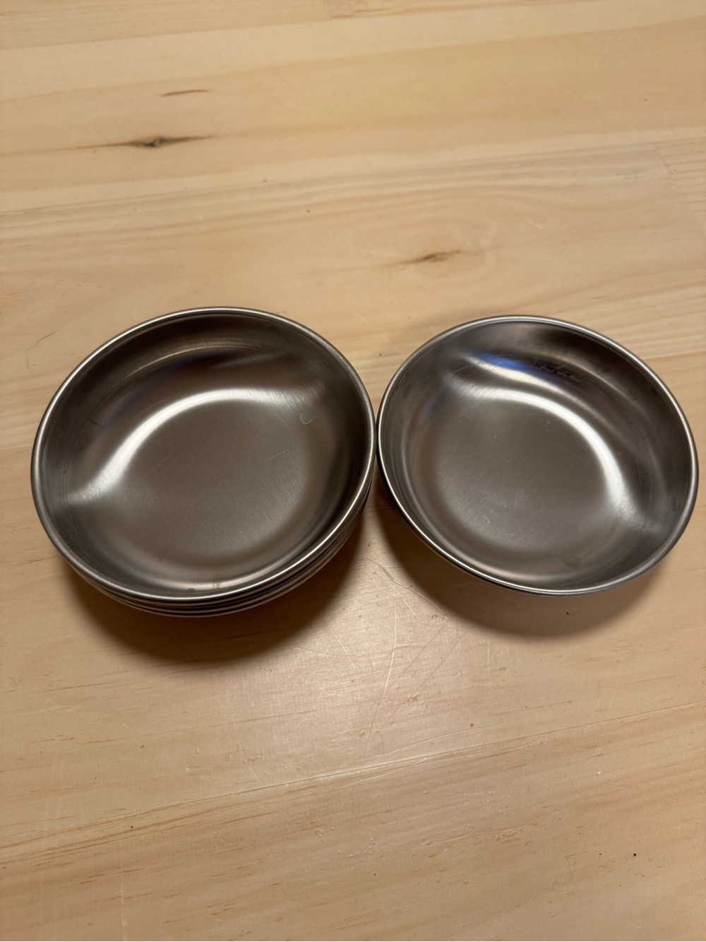 Americat Company 18/8 Stainless Steel Cat Bowls Set